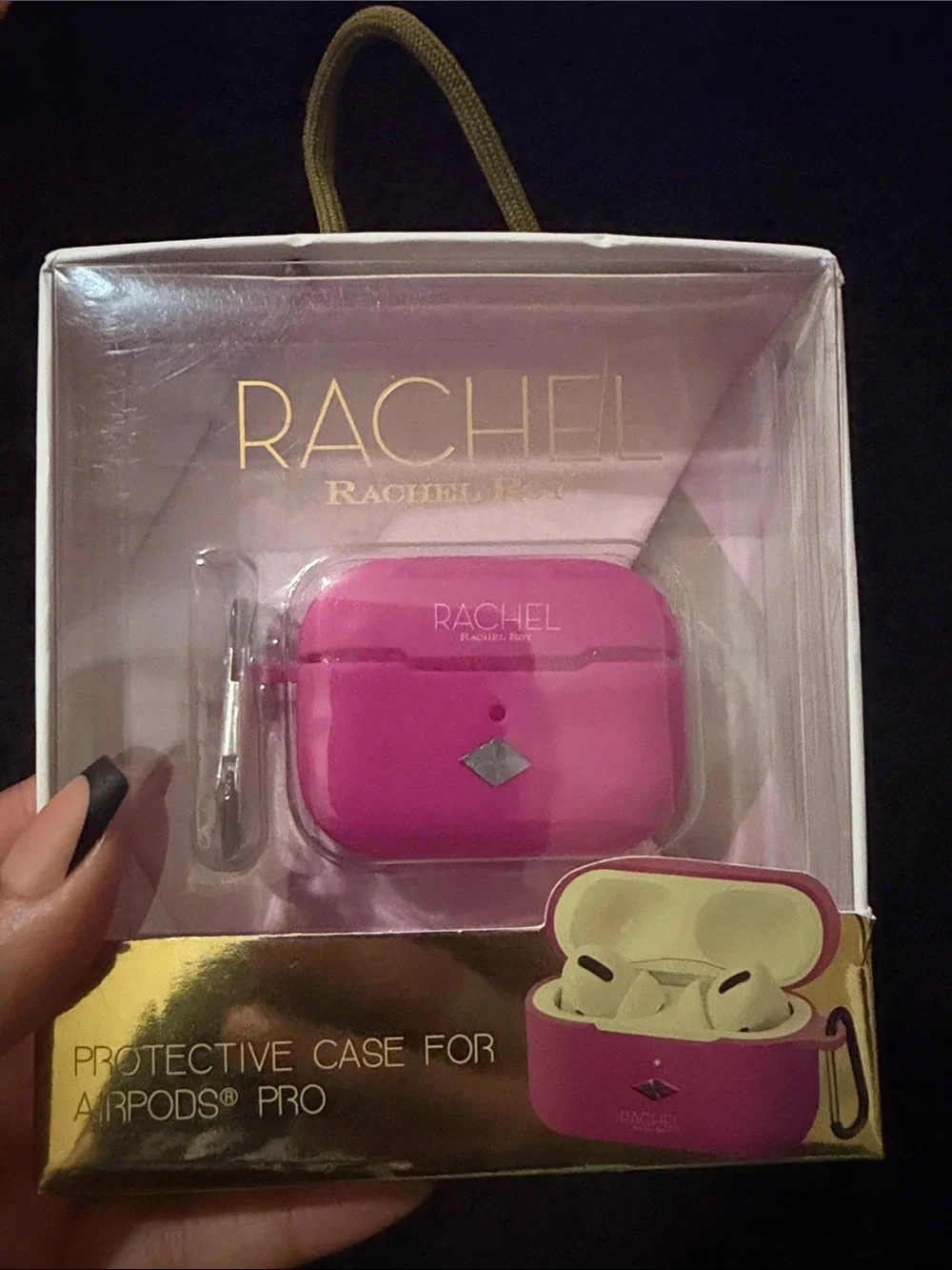 RACHEL Rachel Roy Hot Pink Protective Case for AirPods Pro